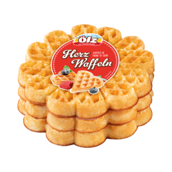 Oelz Herz Waffeln, 165g
